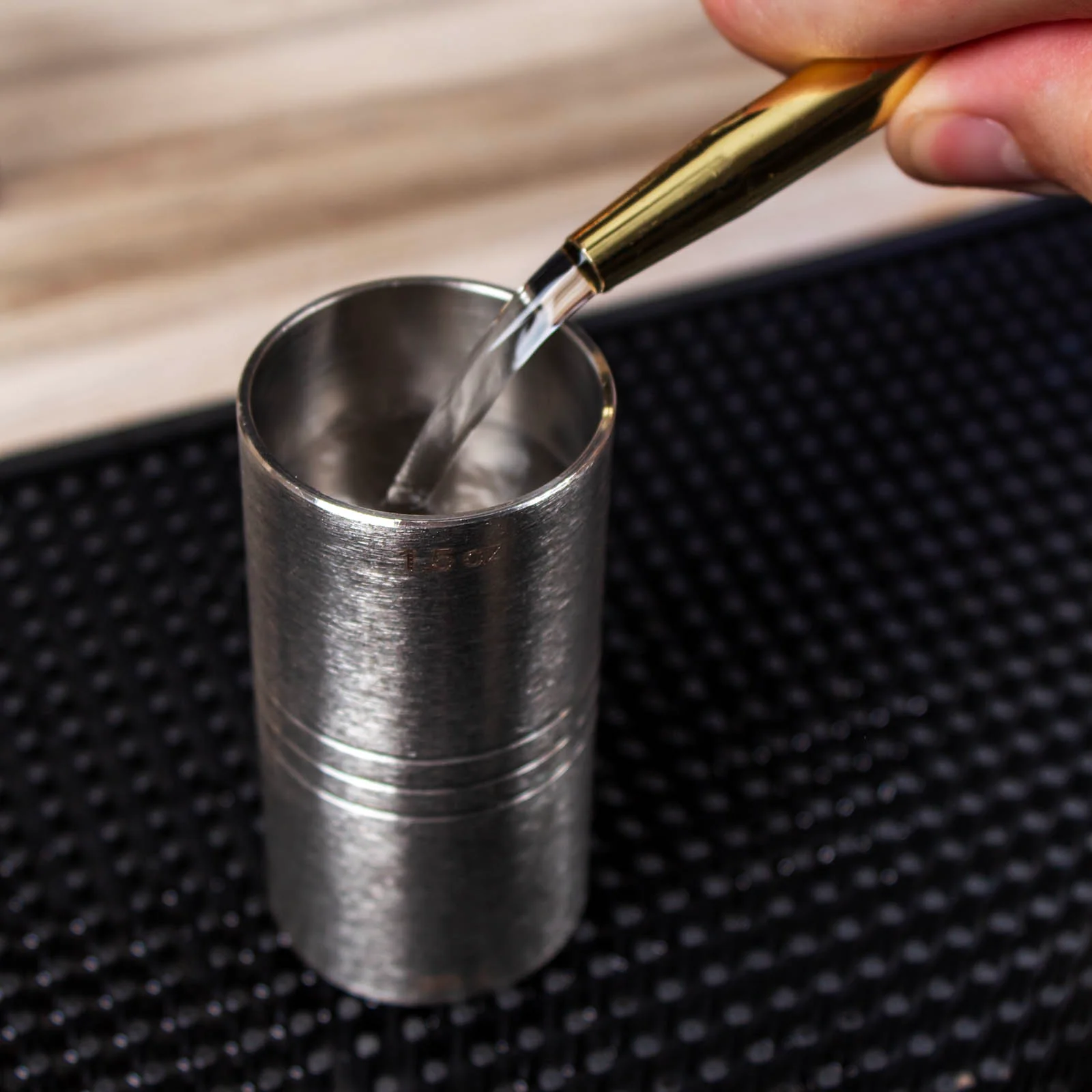 BarConic® Cylinder Jigger - Stainless Steel (Capacity Options) - Image 5