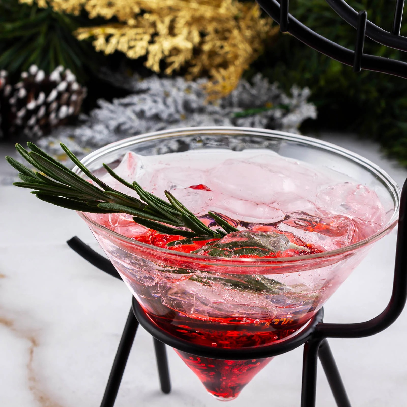 BarConic® Deer Shaped Cocktail Glass - 6 ounce - Image 3