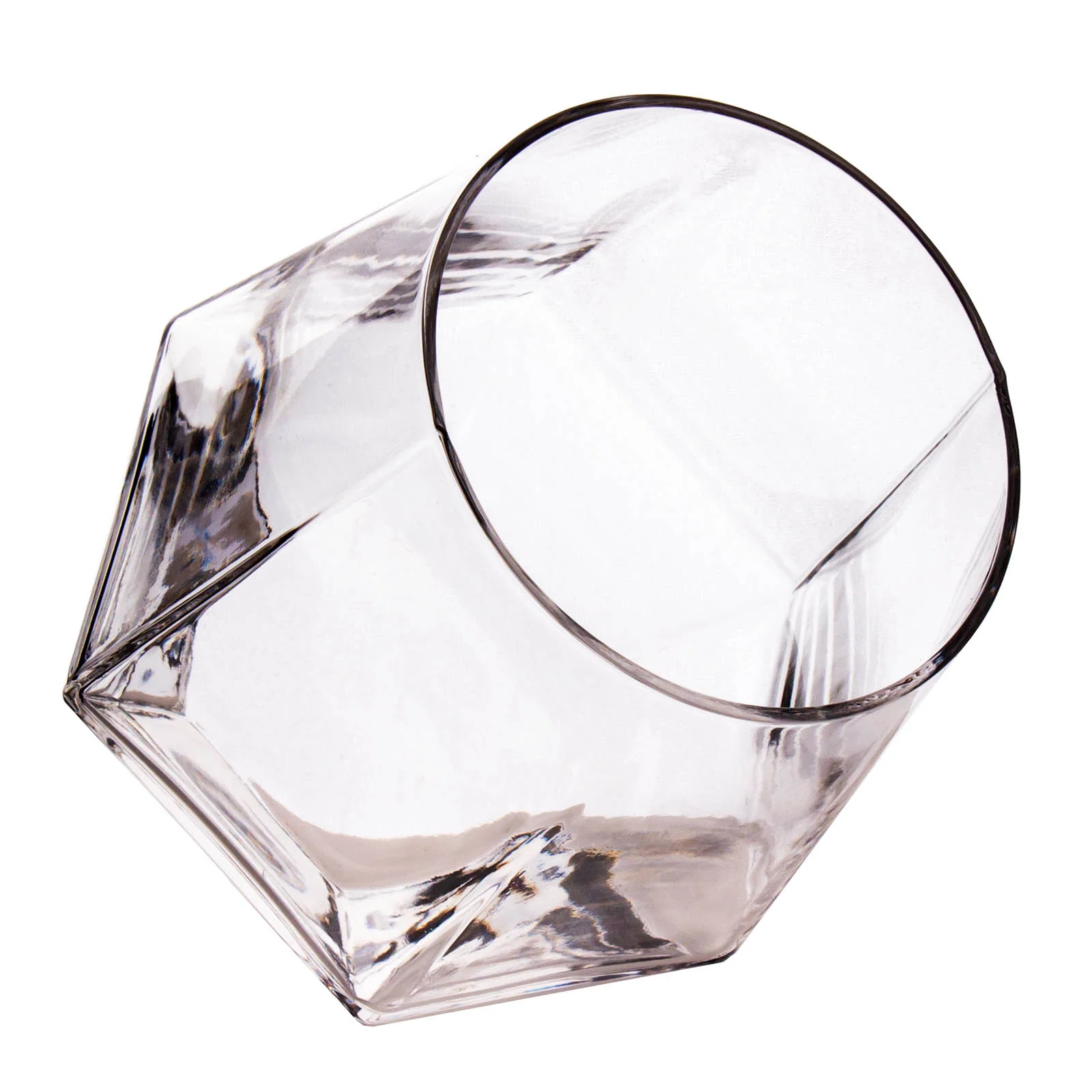 BarConic® Diamond Shape Rocks Glass -10oz - (Quantity Options) - Image 4