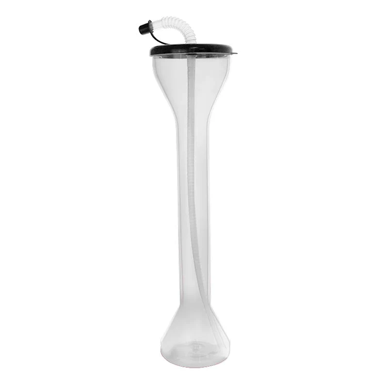 BarConic® Drinkware - Party Yard Cups with Lid & Straw - 18 ounce - Color Options - Image 3