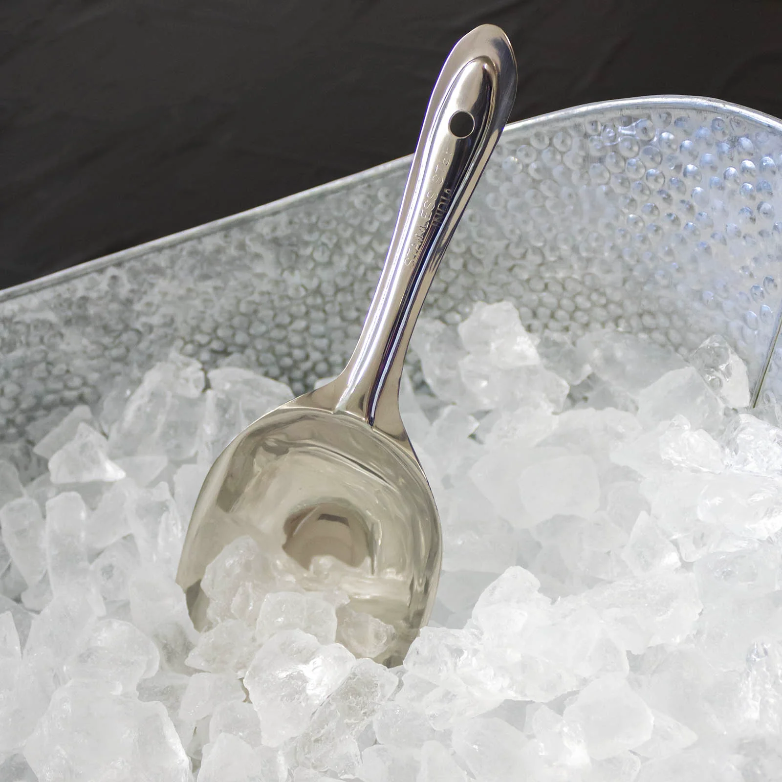 BarConic® Flat Bottom Ice Scoop - Size Options - Image 2