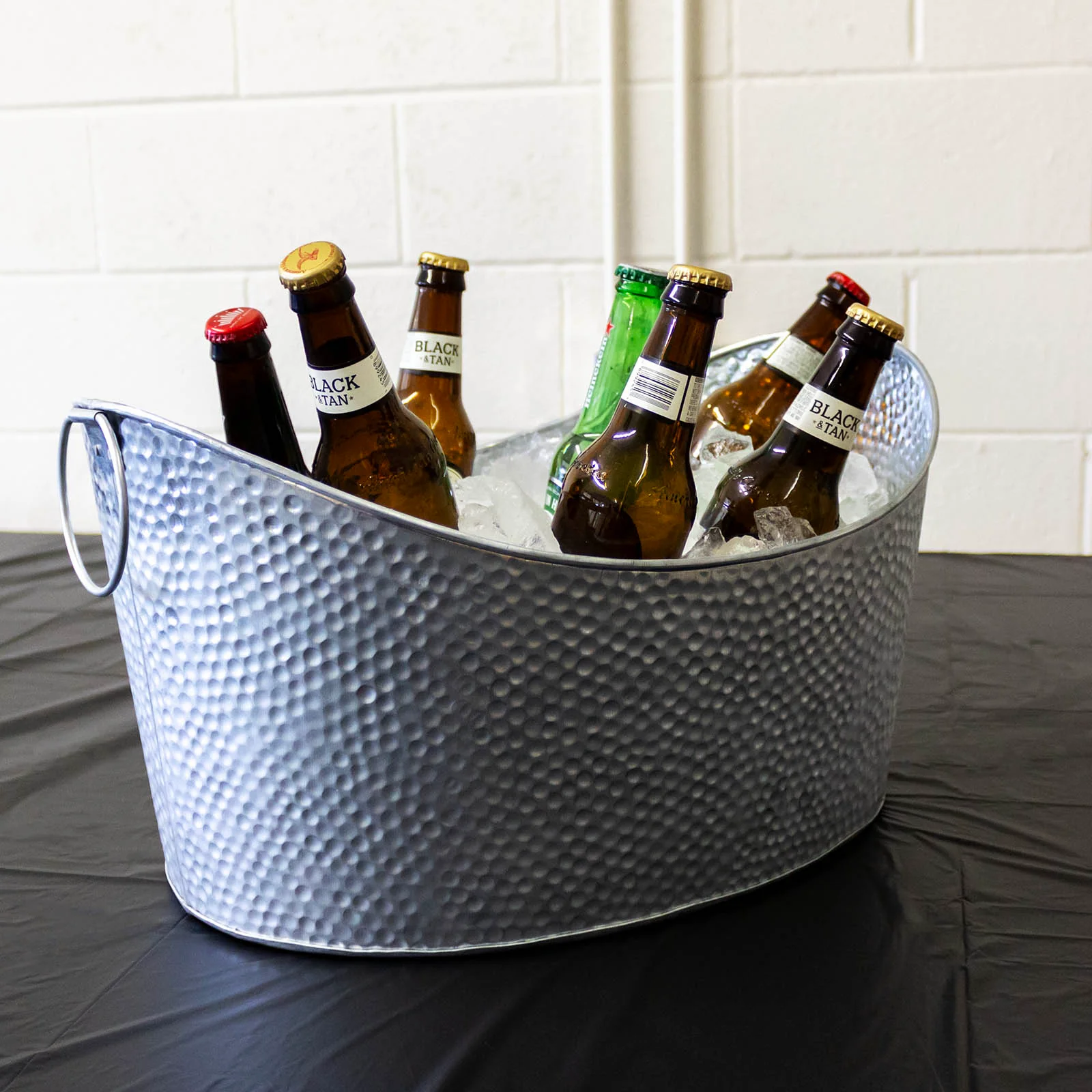 BarConic® Galvanized Oval Beverage Tub - Image 2