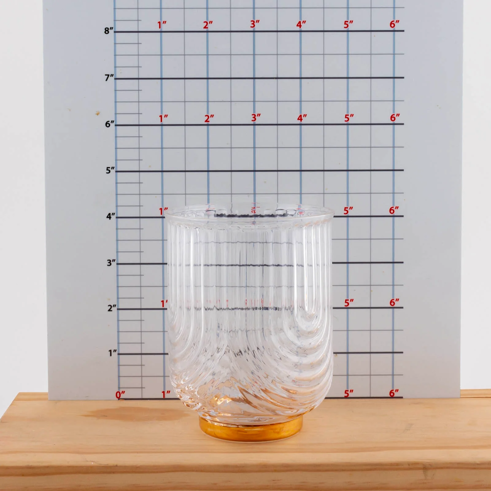 BarConic® Gilded Tumbler Glass - 12 ounce - Image 4