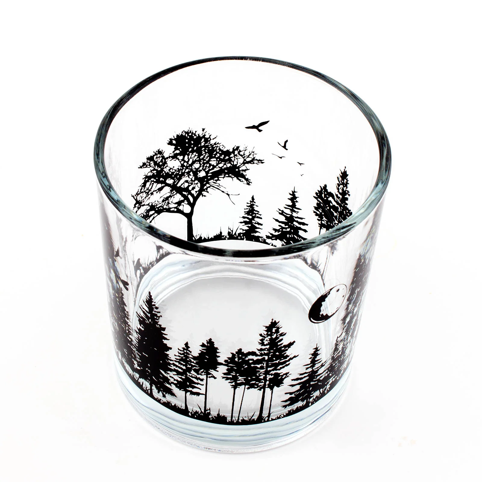 BarConic® Glassware - Forest Scene - Old Fashion Glass - 10 ounce - Image 2