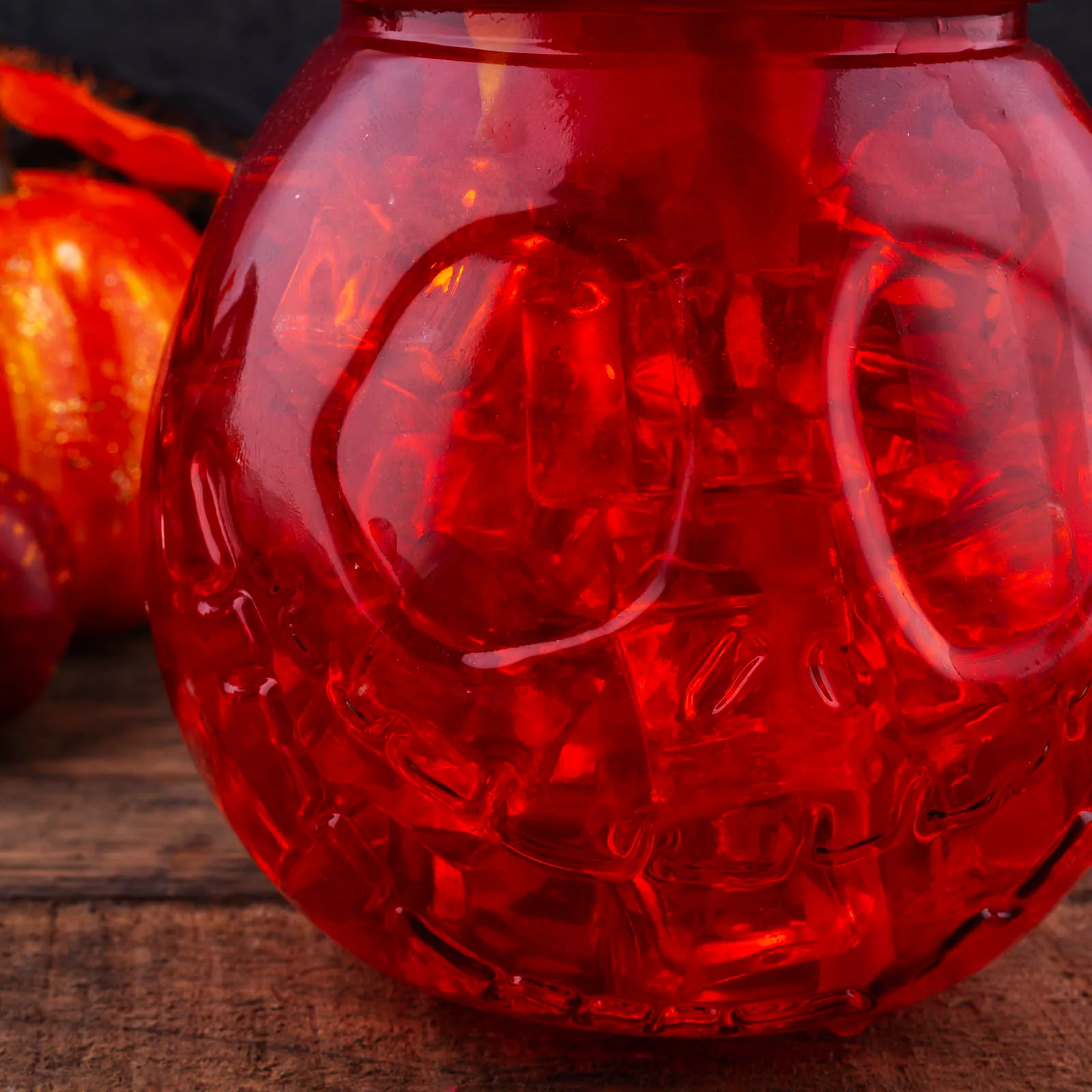 BarConic® Jack O'Lantern Mason Jar with lid - Image 3