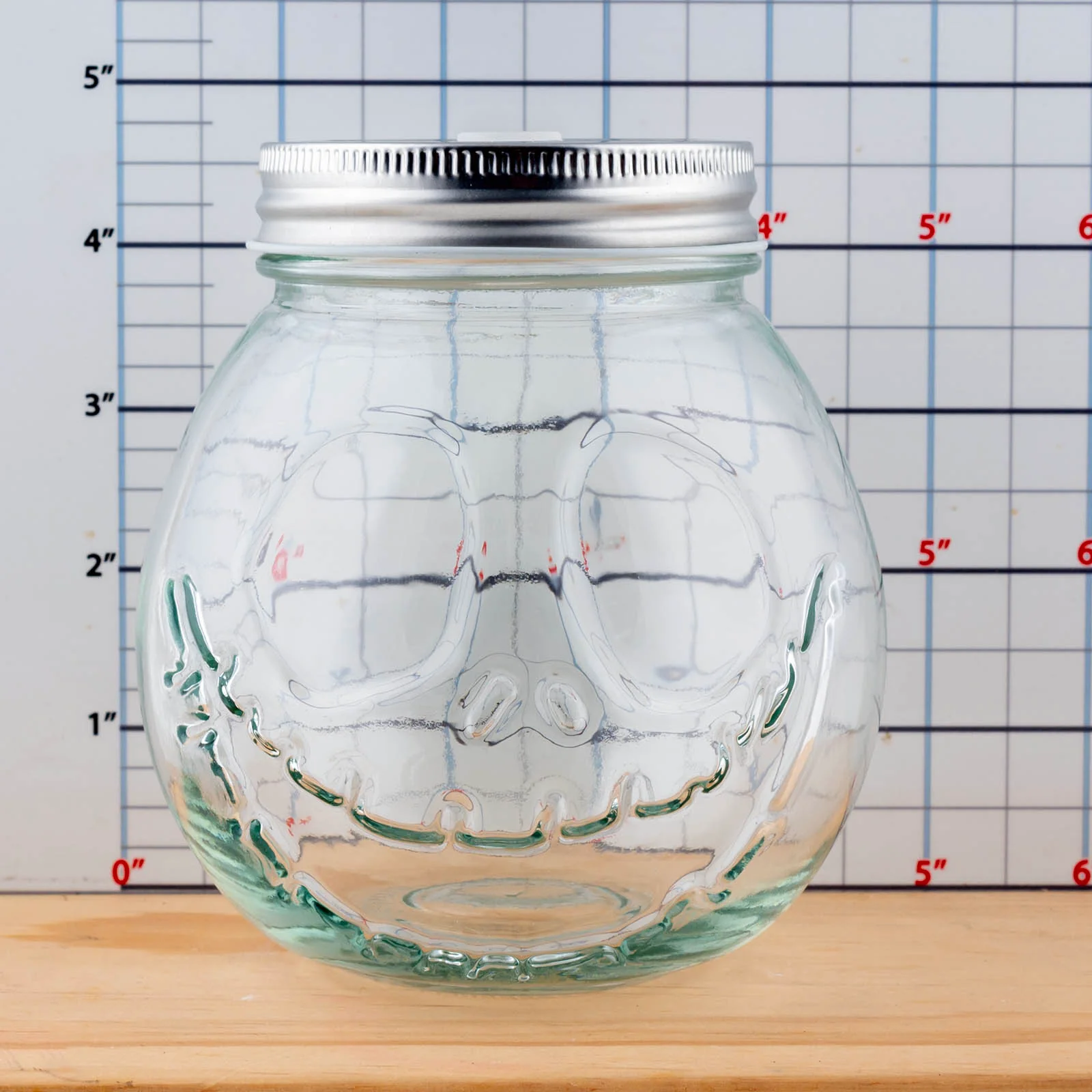 BarConic® Jack O'Lantern Mason Jar with lid - Image 4