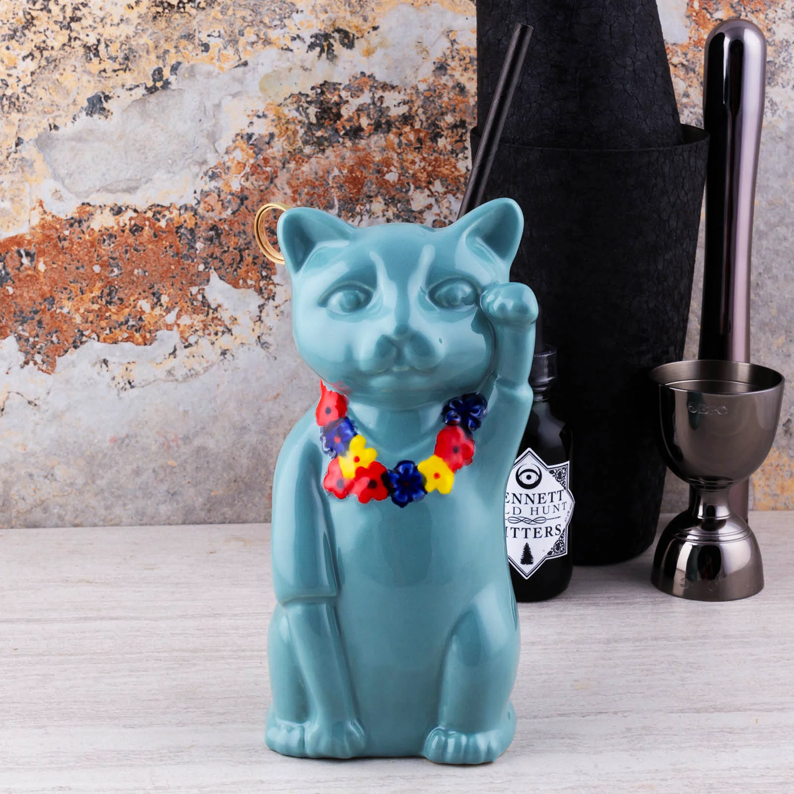 BarConic®  Lucky Cat - Tiki Drinkware - Image 2