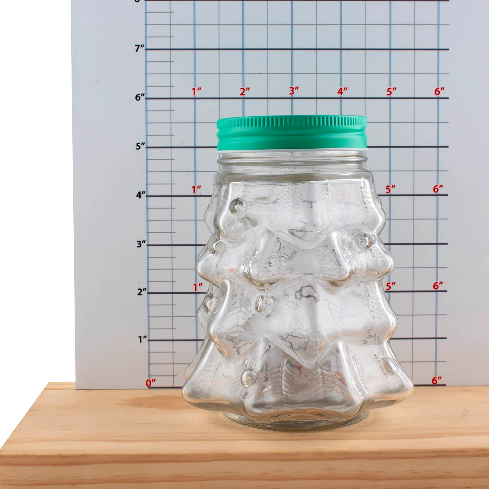 BarConic® Mason Jar w/ lid - Christmas Tree - 20 ounce - Image 5