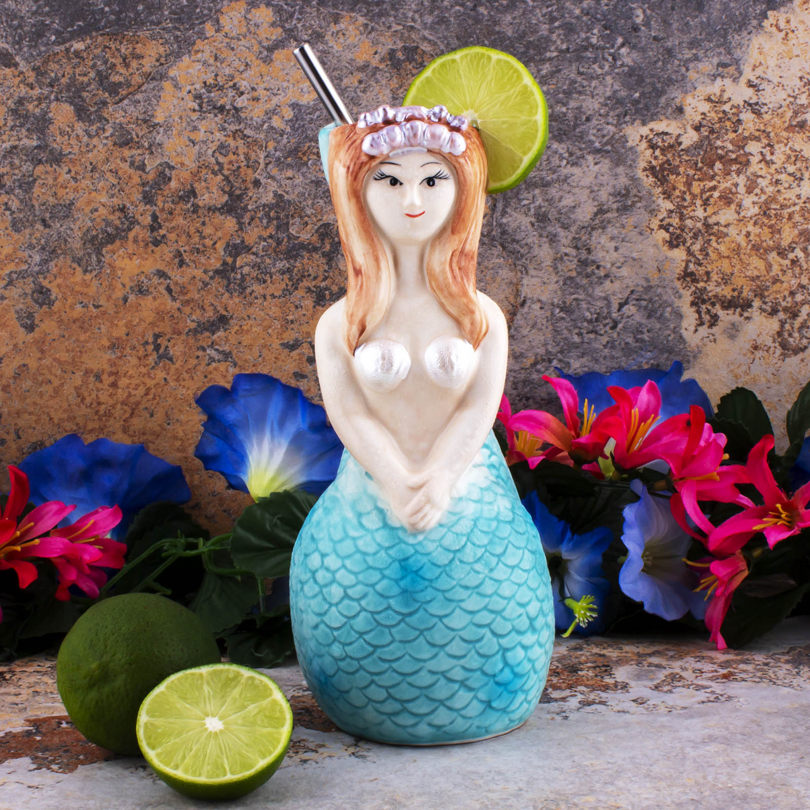 BarConic® - Mermaid Tiki Drinkware - 16oz - Image 2