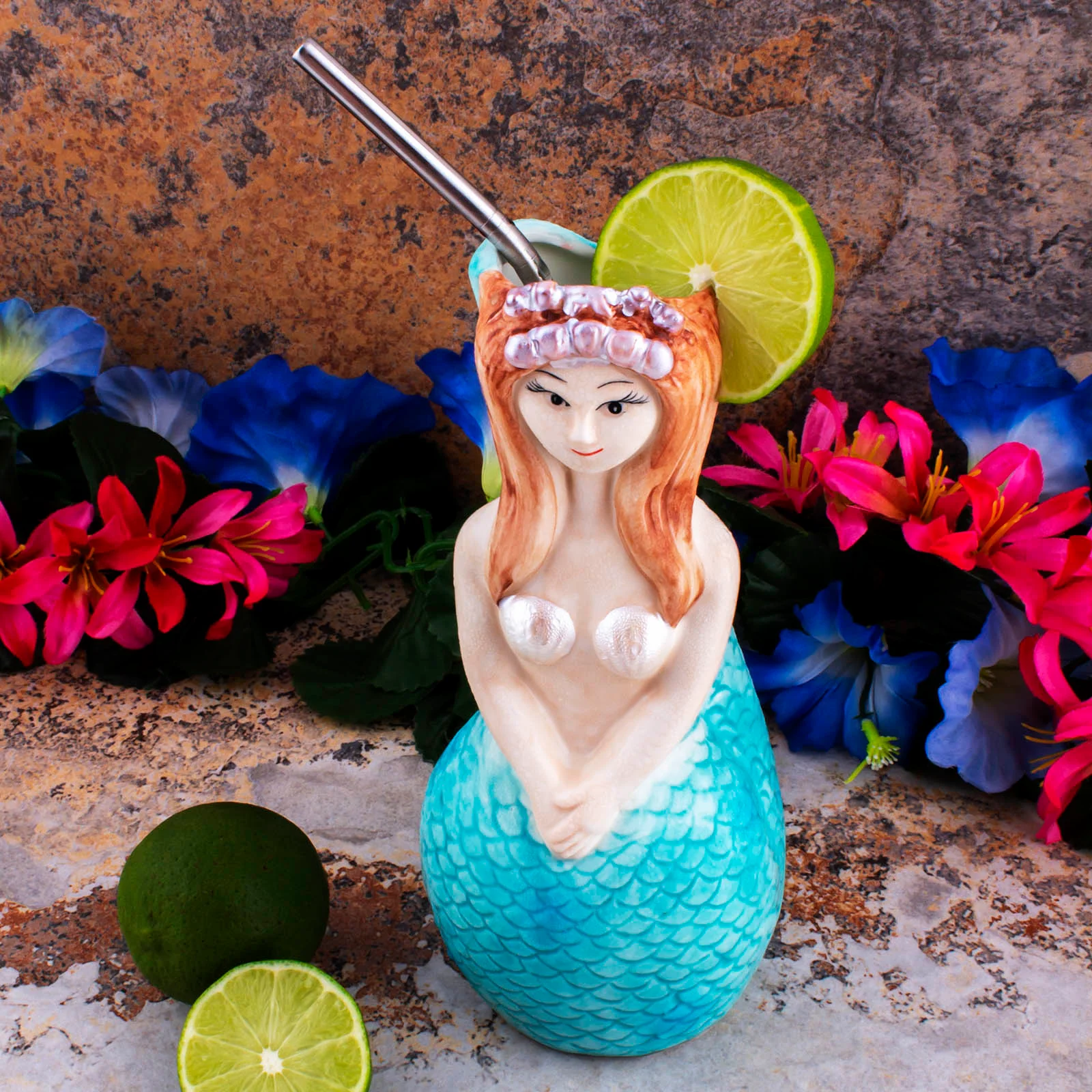 BarConic® - Mermaid Tiki Drinkware - 16oz - Image 5