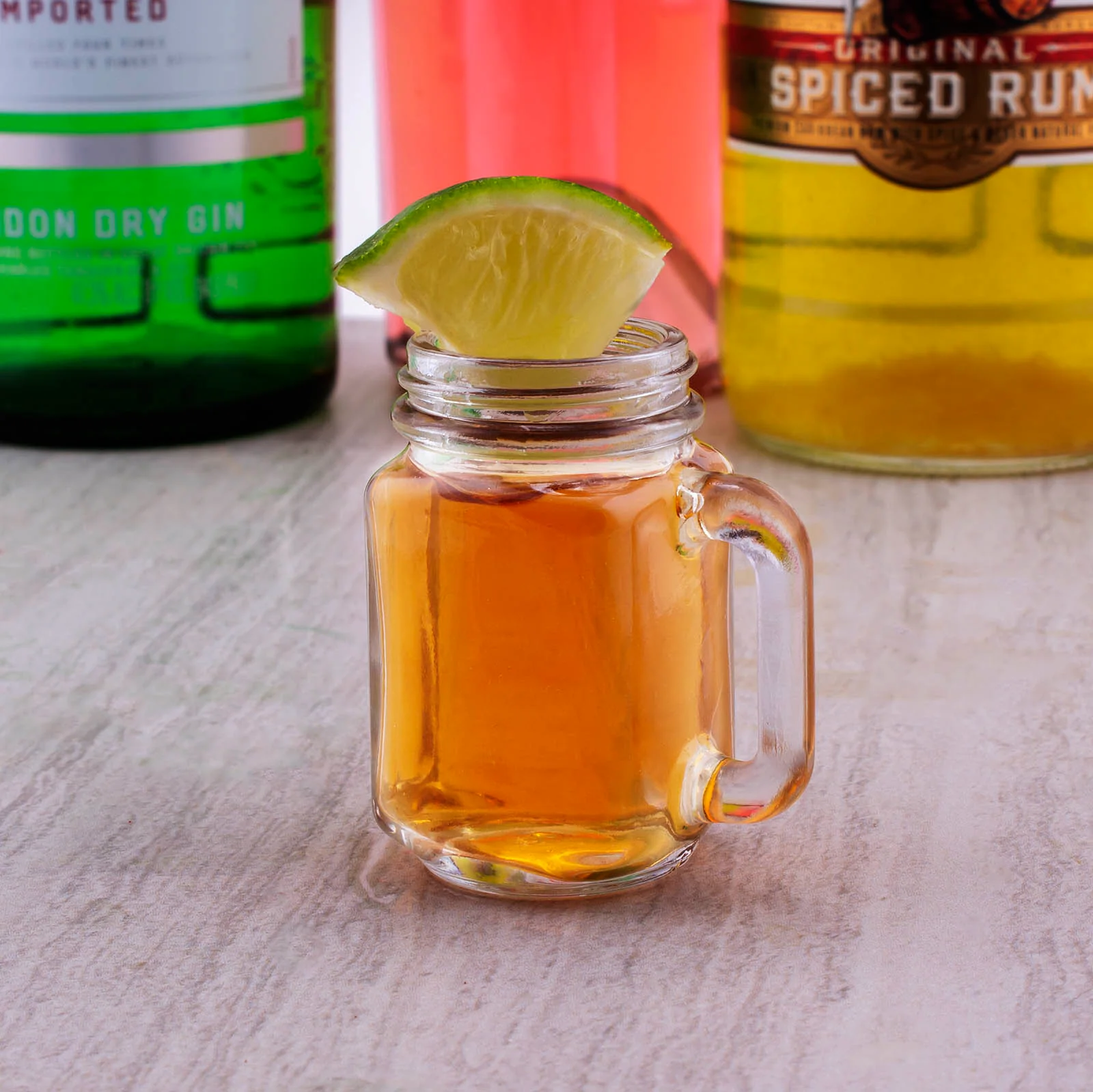 BarConic® Mini Mason Jar w/ Handle - 1.25oz - Image 2