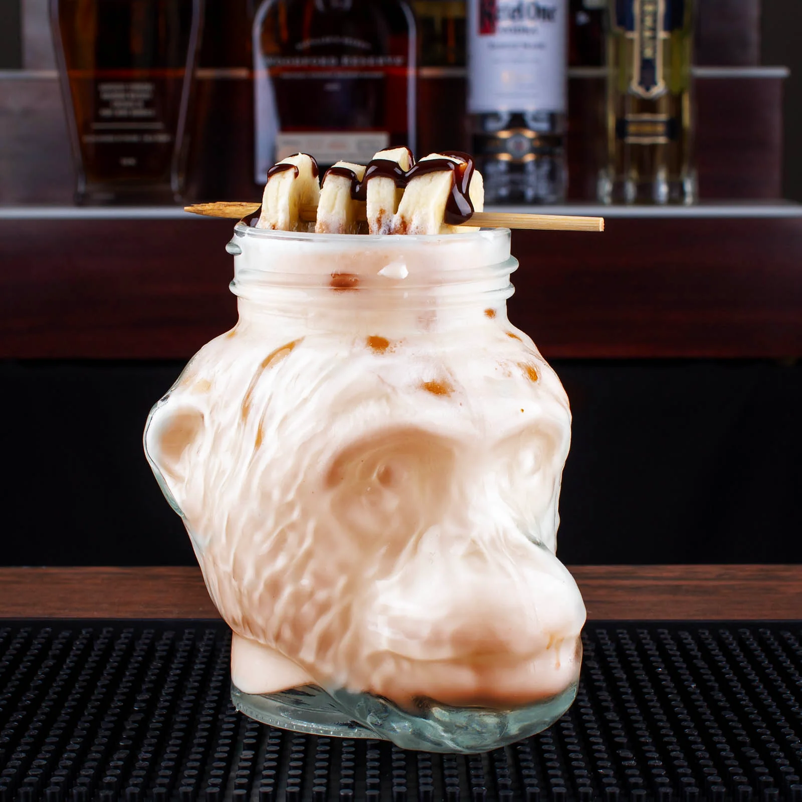 BarConic® Monkey Mason Jar w/ Metal lid - Image 2