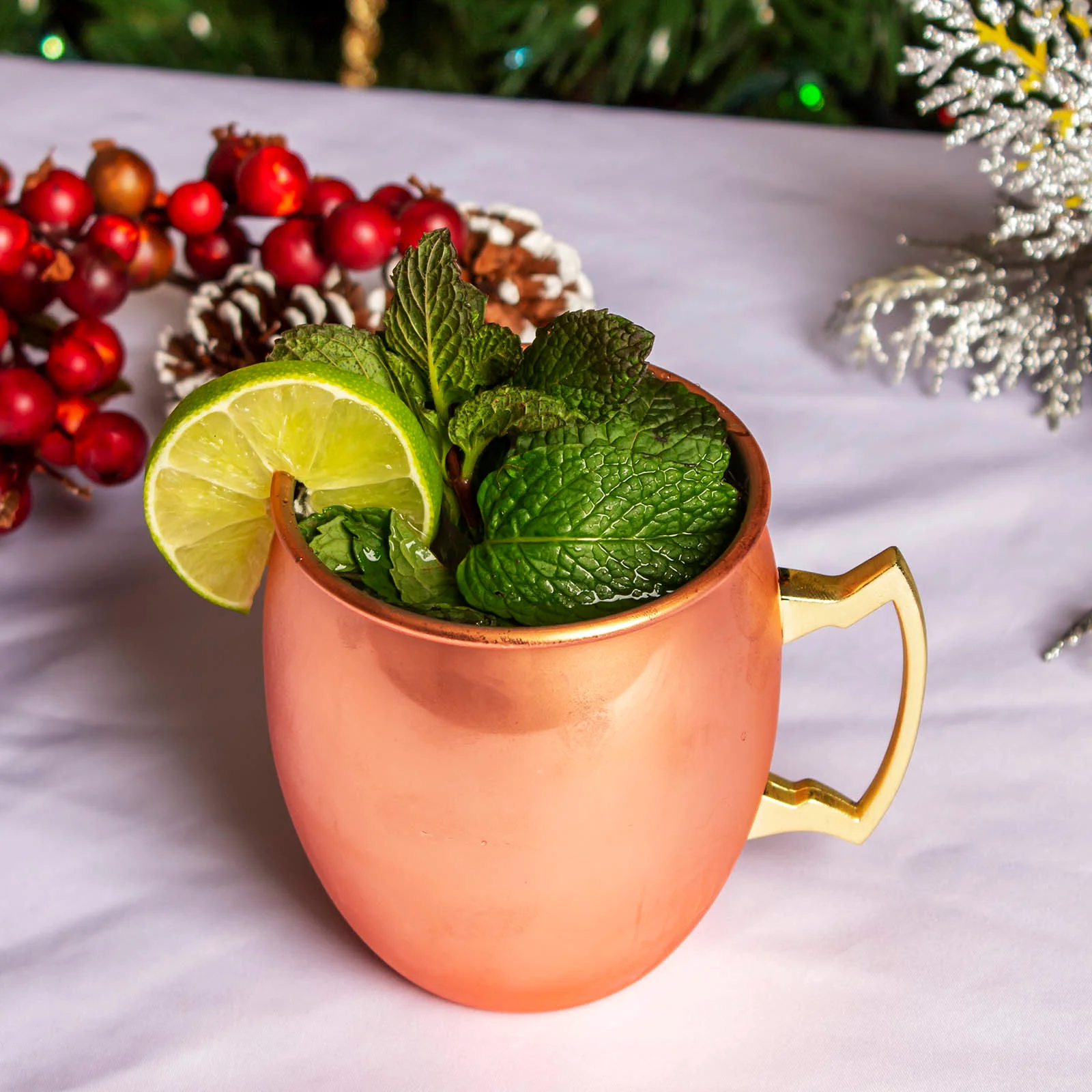 BarConic® Moscow Mule Mug - 18 ounce - Copper Plated - Image 3