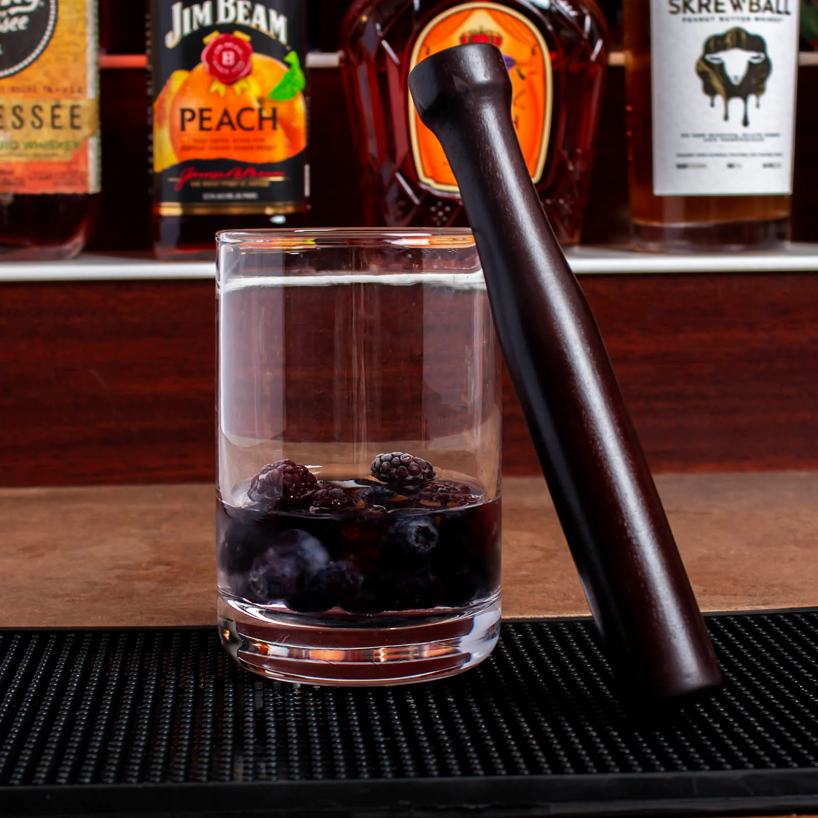 BarConic® Muddler - Chocolate Brown Wood - Image 3