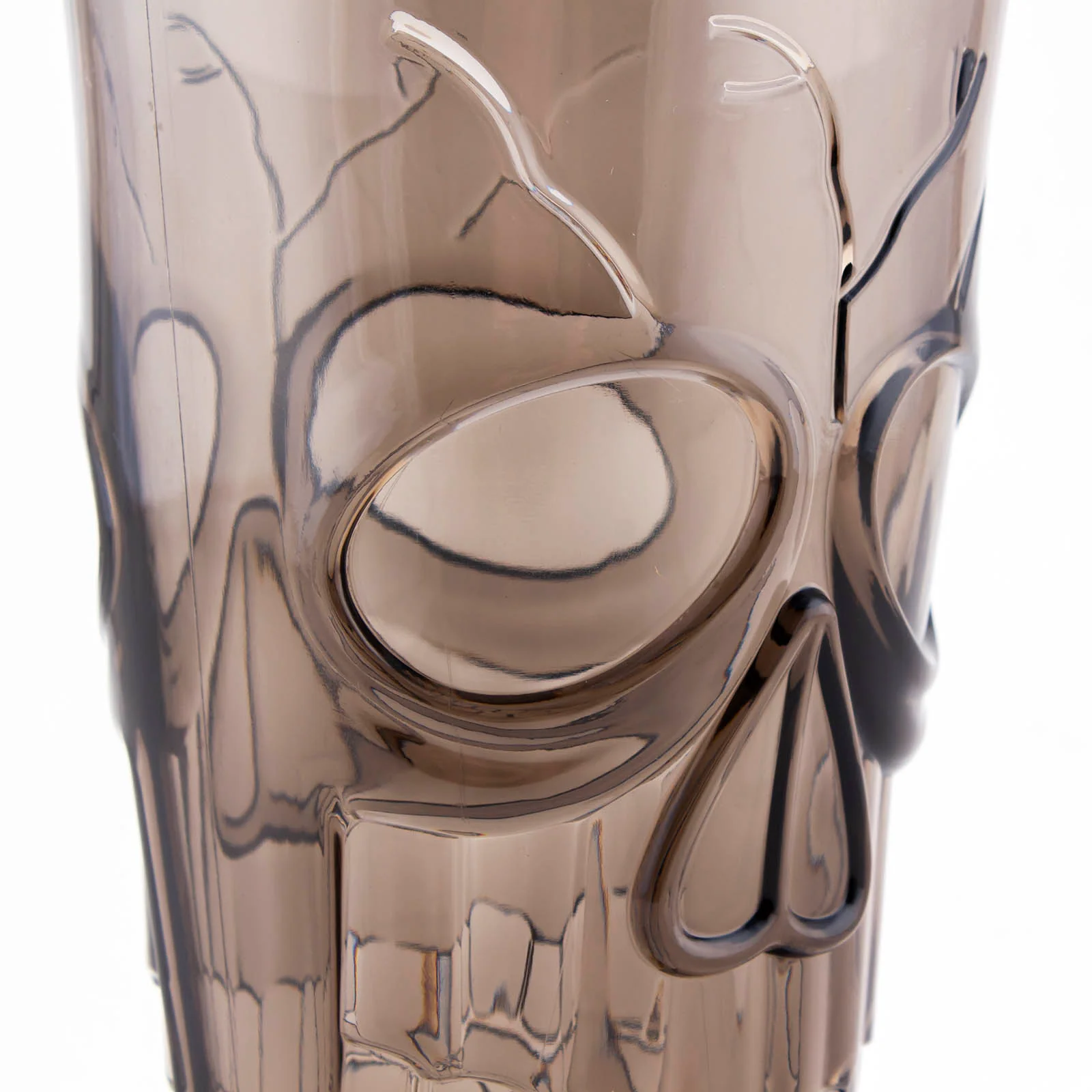 BarConic® Plastic Skull Cup - 20 ounce - Smoke - Image 5