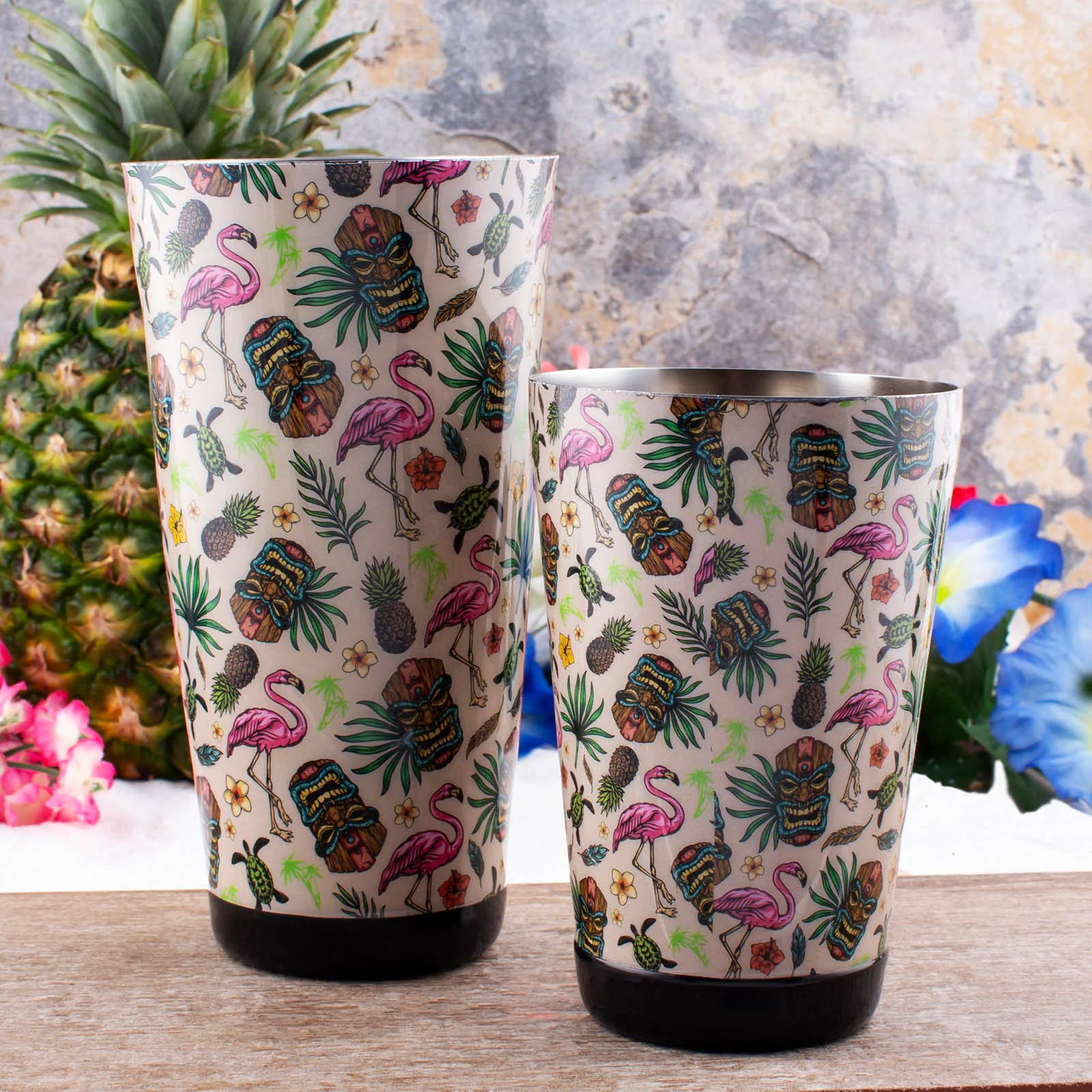 BarConic® Shaker Tin Set - Tiki - 28/18oz - Image 3