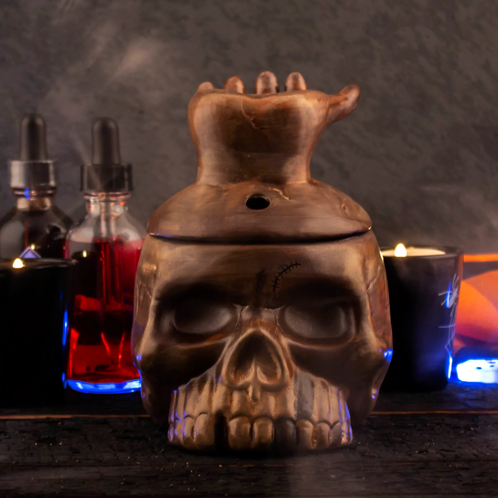 BarConic® Skull Bowl - Tiki Drinkware - 14 ounce - Image 3