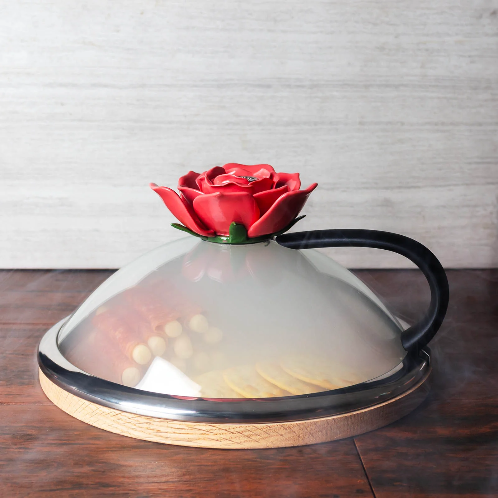 BarConic® Smoking Cloche w/ Rose Top - Image 3