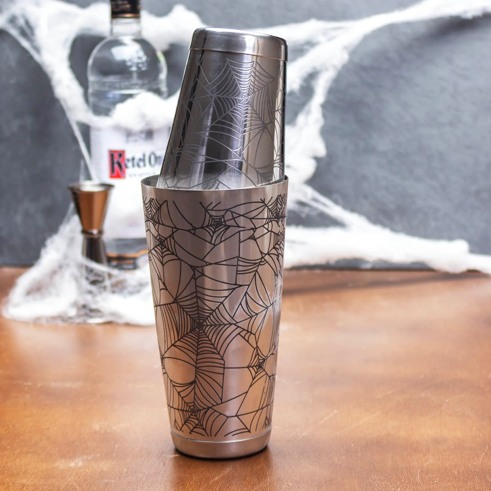 BarConic® Spider Web Etched Design - 18oz & 30oz - Image 2