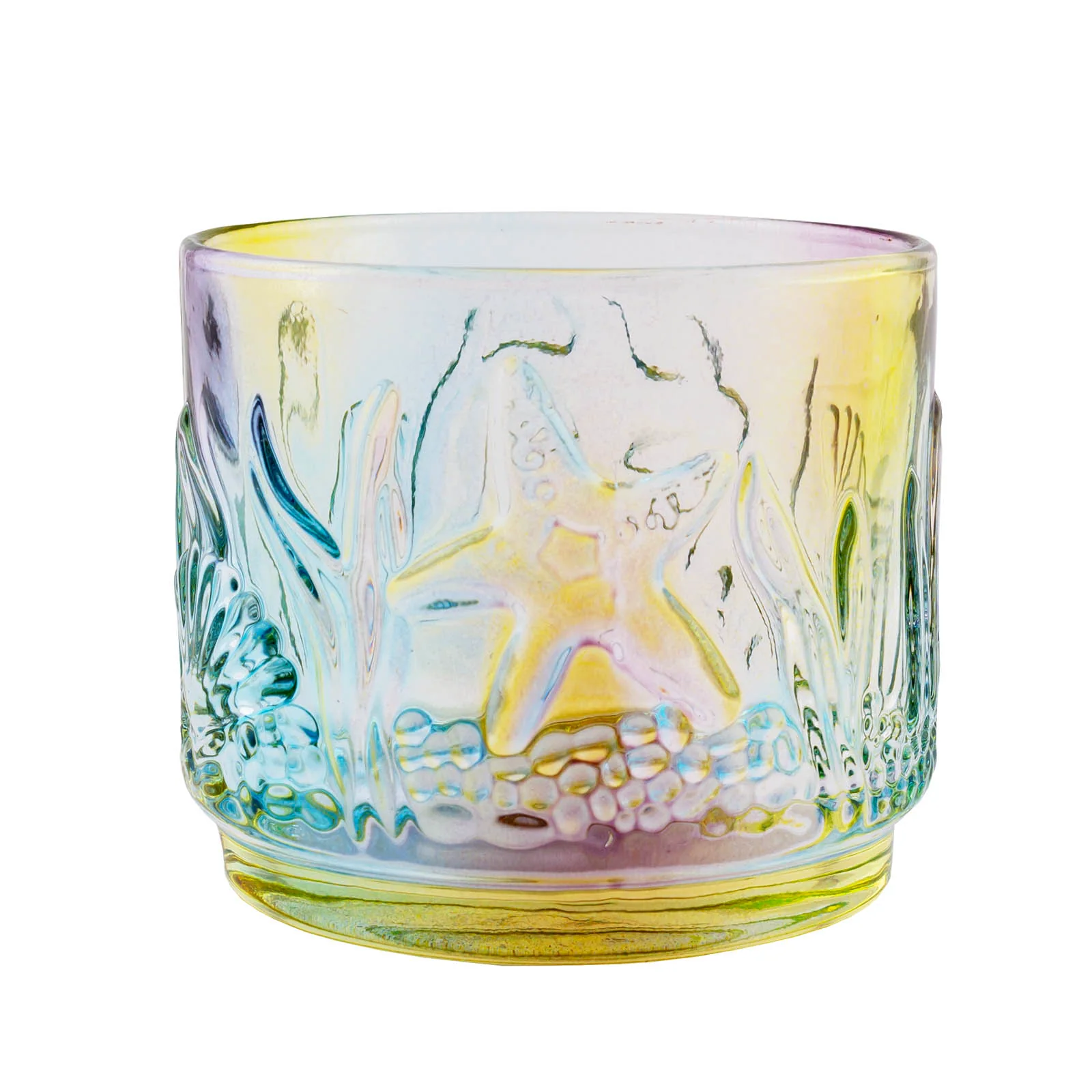 BarConic® Stackable Rocks Glass - Ocean Design - 7.5oz