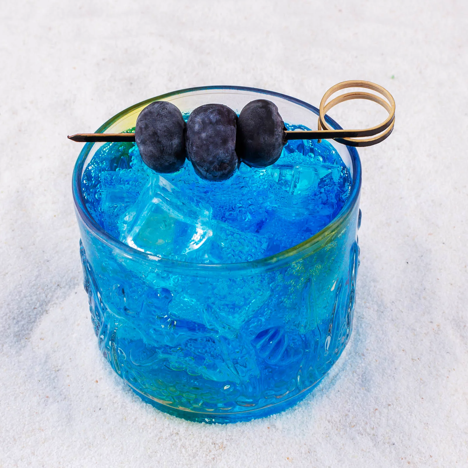 BarConic® Stackable Rocks Glass - Ocean Design - 7.5oz - Image 3