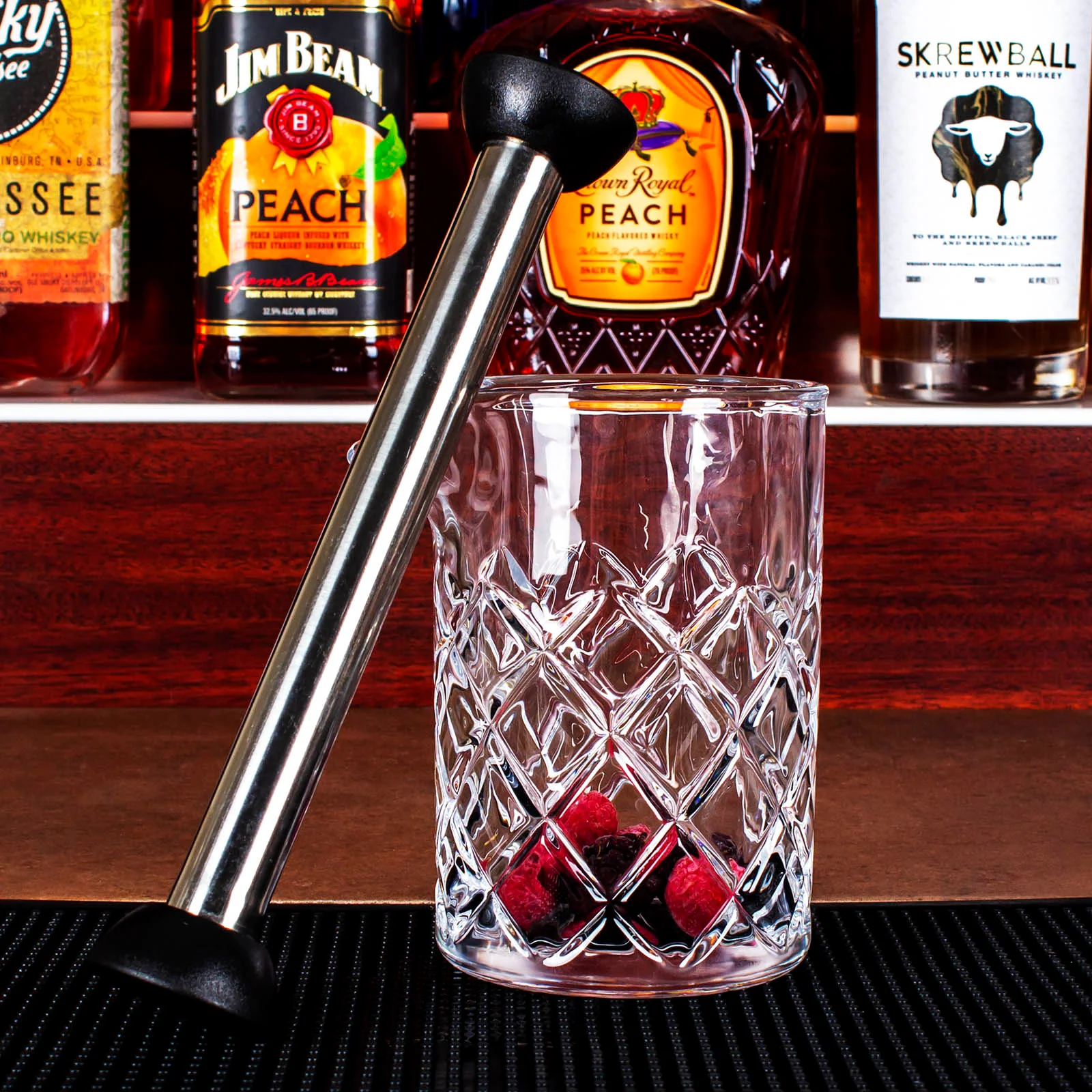 BarConic® Stainless Steel Double Head Muddler - Image 4