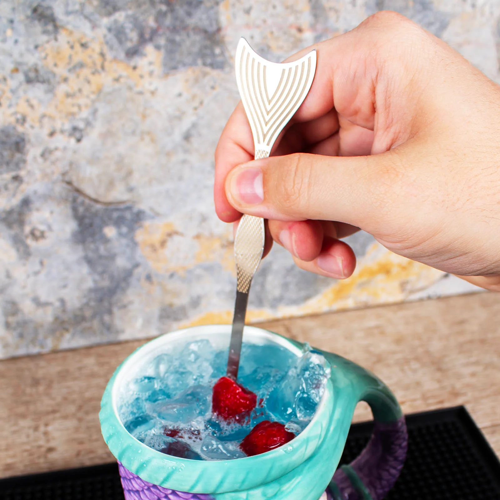 BarConic® Swizzle Sticks - Mermaid Tail (4 pack) - Image 3