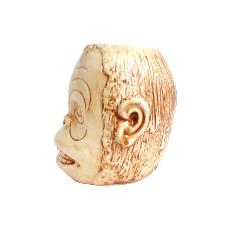 BarConic® Tiki Drinkware - Monkey Head - 16 ounces - Image 3