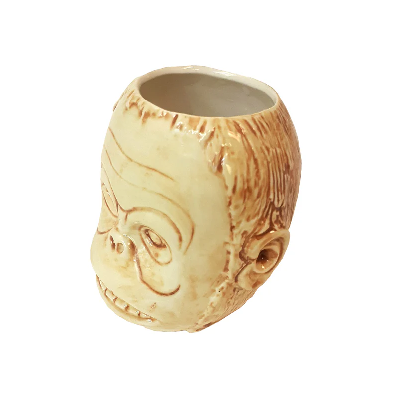 BarConic® Tiki Drinkware - Monkey Head - 16 ounces - Image 4