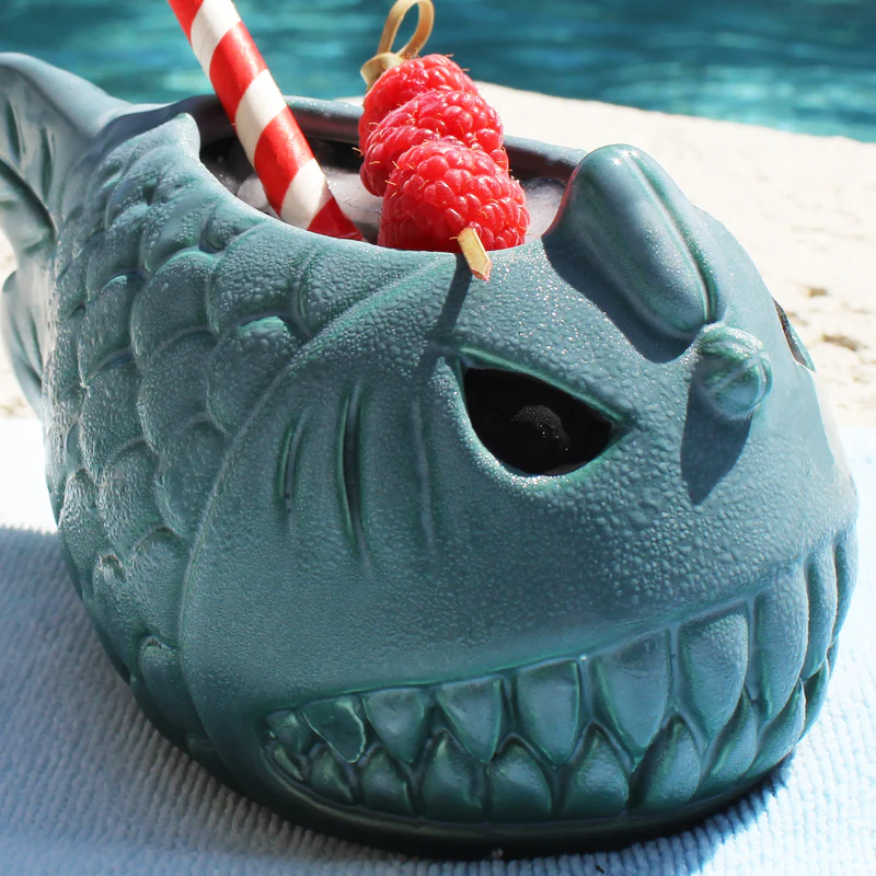 BarConic® Tiki Drinkware - Piranha - 16 Ounce - Image 2