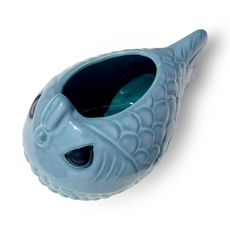 BarConic® Tiki Drinkware - Piranha - 16 Ounce - Image 5