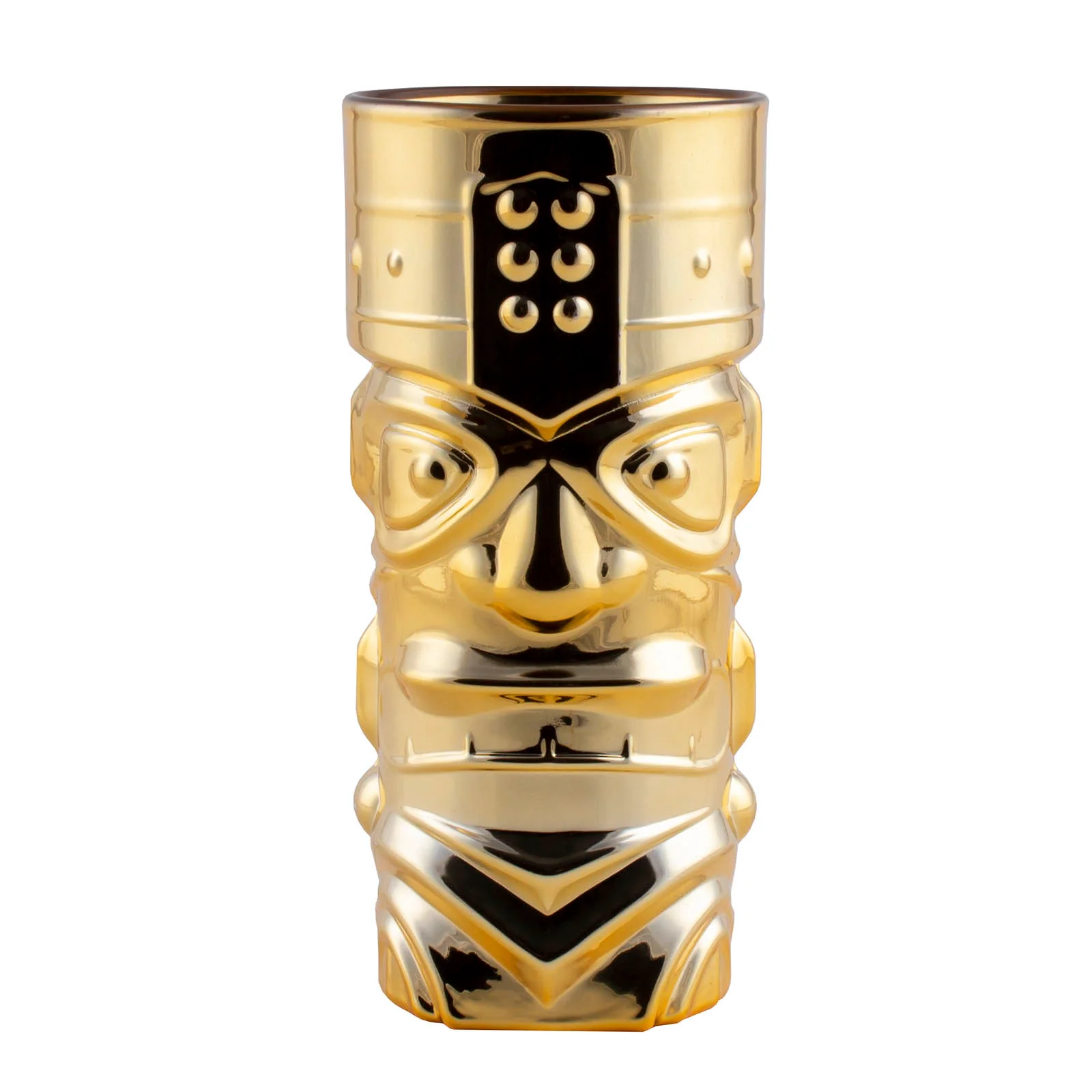 BarConic® Tiki Glass - Metal Plated - 15 ounce - (Color Options) - Image 5