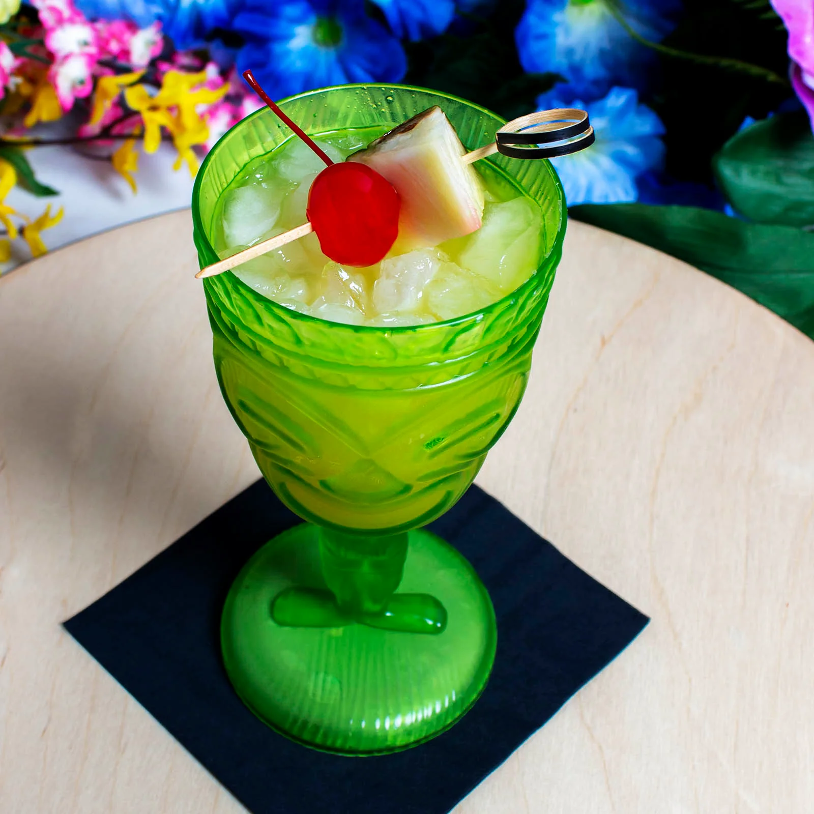 BarConic® Tiki Man Cup - Plastic - 12oz (Color Options) - Image 2
