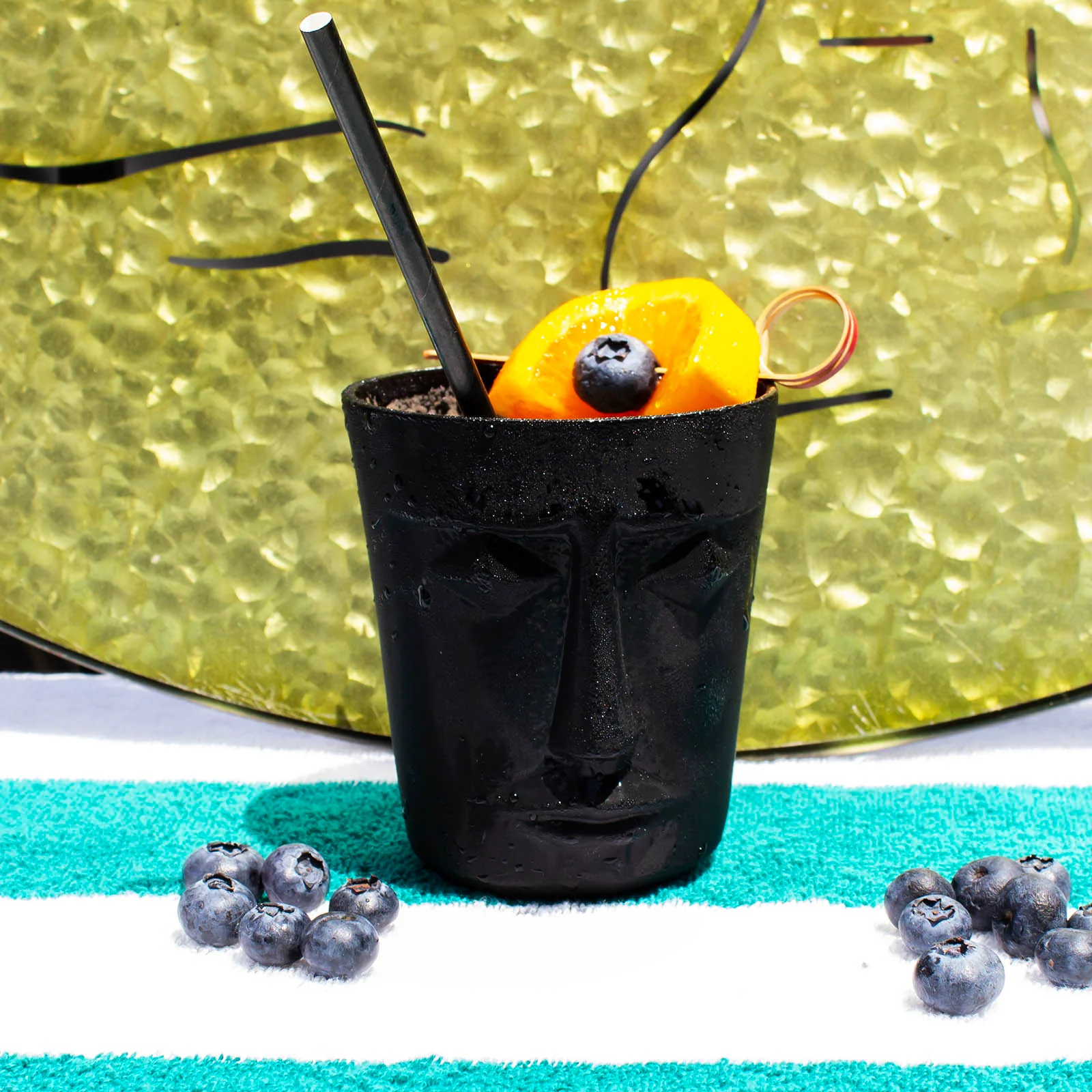 BarConic® Tiki Mug - Stainless Steel - Black - Image 2