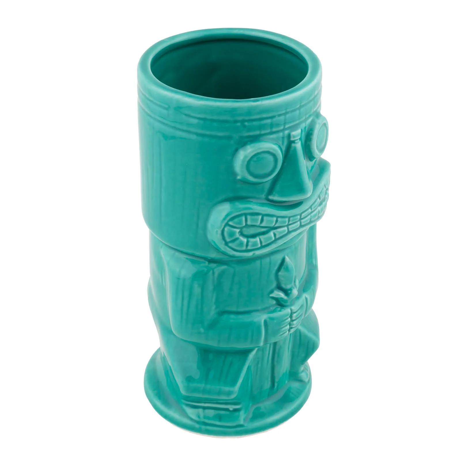 BarConic® Tiki - Teal Stone God - 15 ounce - Image 4