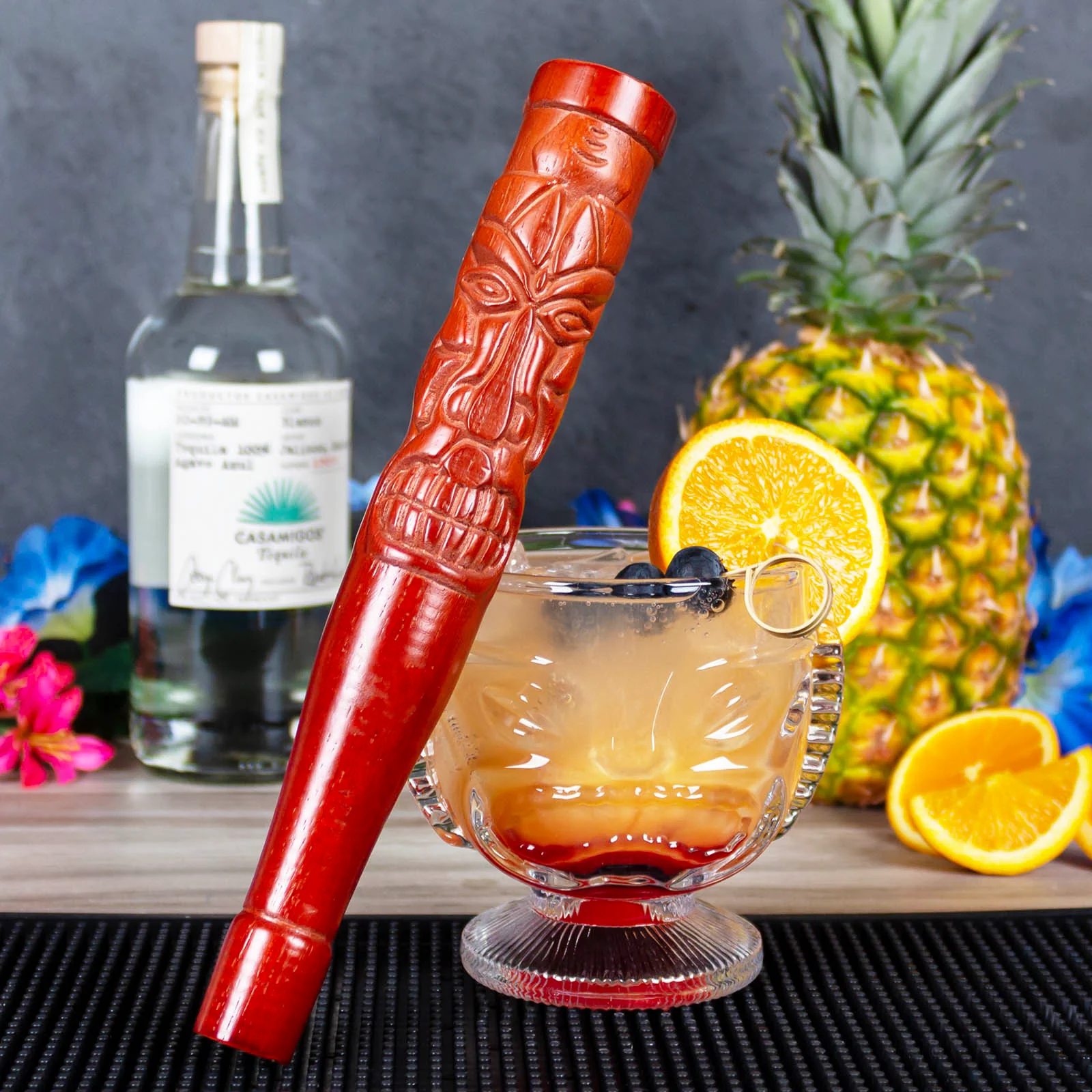 BarConic® Tiki Ti Wooden Muddler - 10" - Image 3