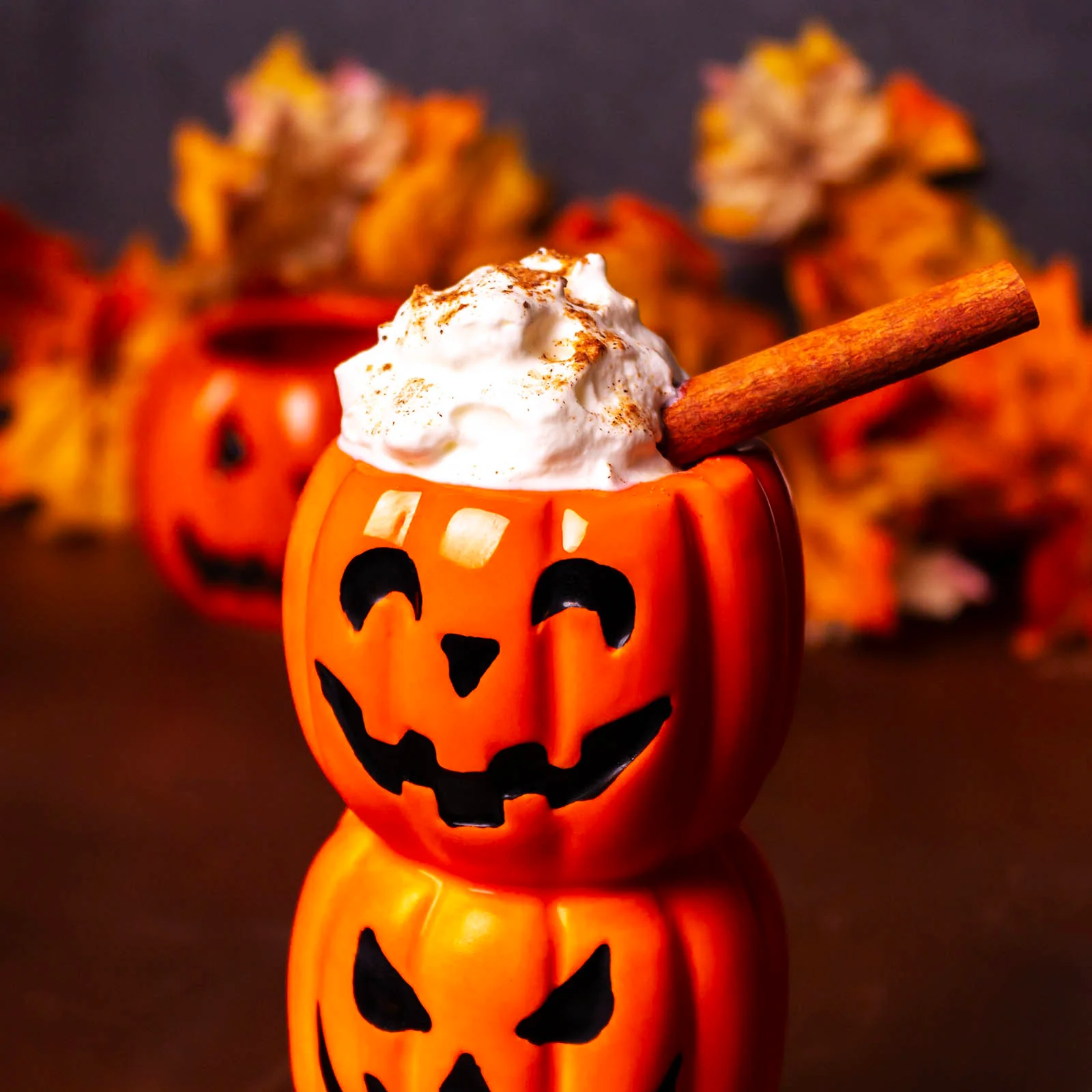 BarConic® Triple Jack O'Lantern - Tiki Mug - Image 4