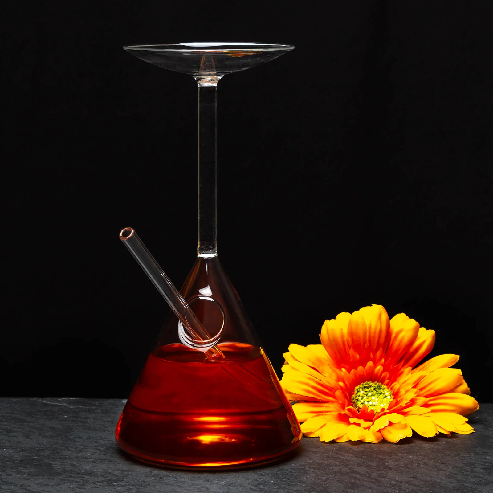 BarConic® Upside Down Cocktail Glass - 10oz - Image 2
