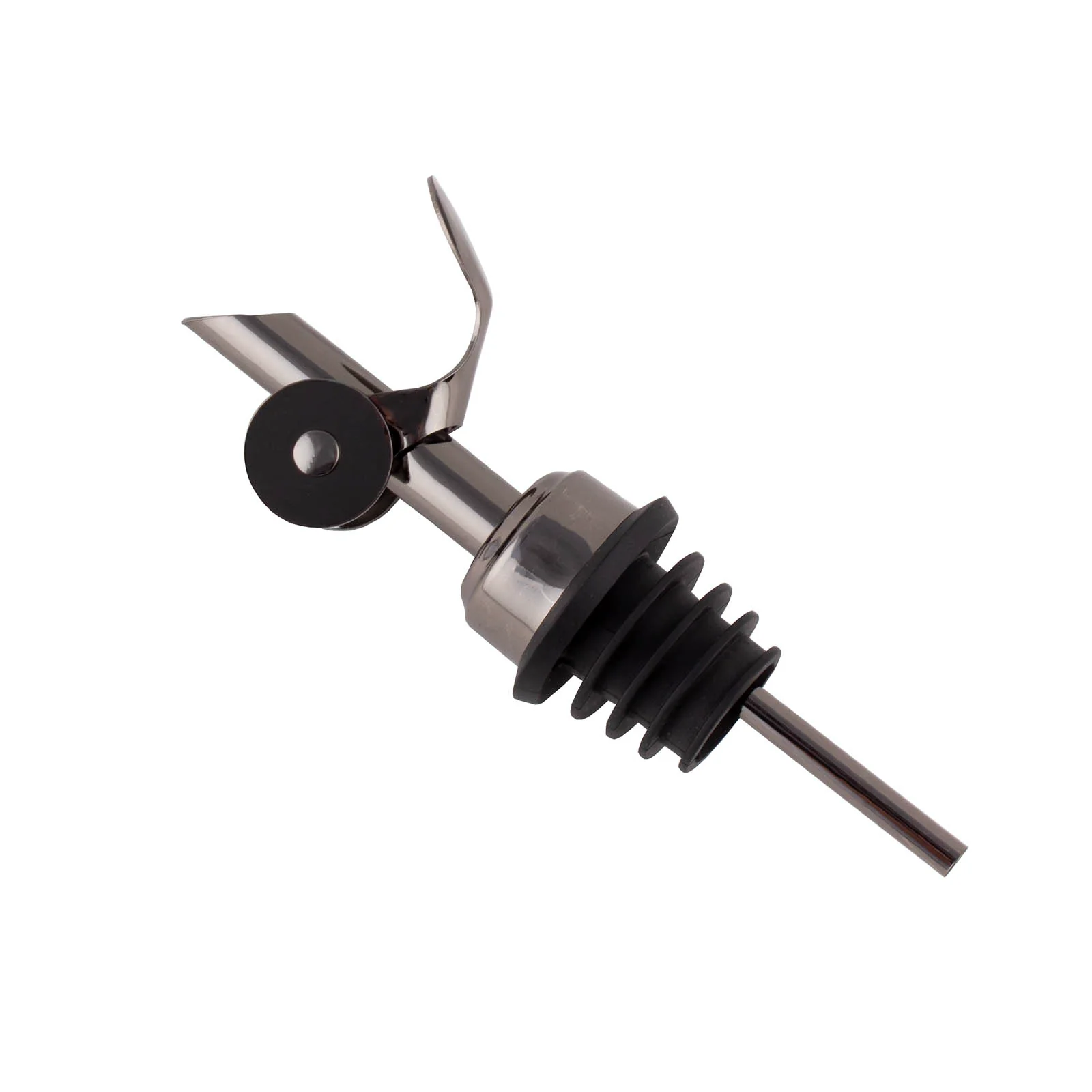 BarConic® Weighted Pourer w/ Flip Top Lid and Plastic Cork - Color Options - Image 6