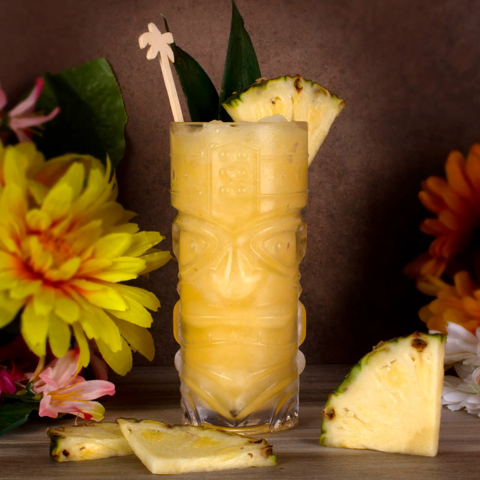 BarConic® Wooden Palm Tree Swizzle Sticks - 100 pack - Image 3