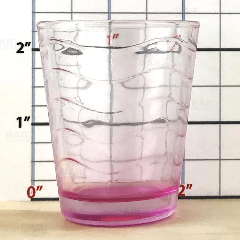 BarConic® 1.75oz Pink Wave Shot Glass - Image 3