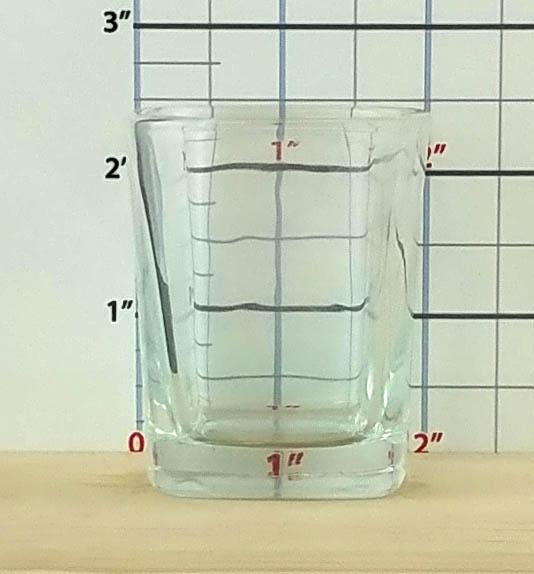 BarConic® 2.25 ounce Square Shot Glass - Image 4