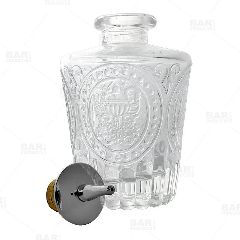 BarConic® Antique Bitters Bottle 4 ounce - Stainless Steel Dasher Cork - Image 4