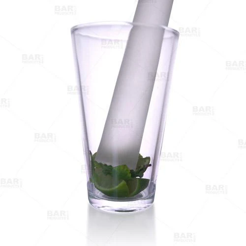 BarConic® Multicolor LED Light Up Acrylic Muddler - Clear - 12" - Image 6