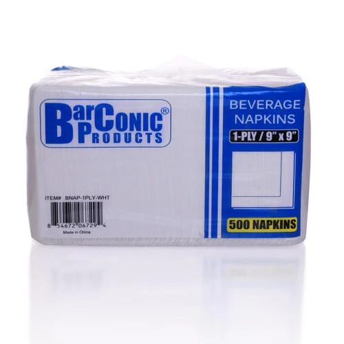 BarConic® 2-Ply Beverage Napkin