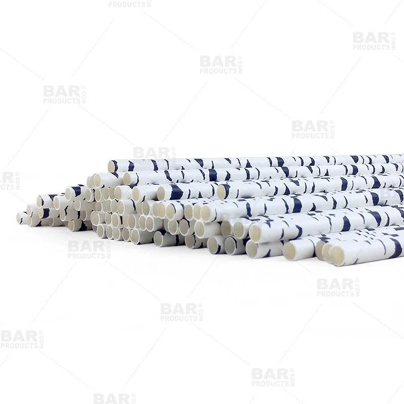 BarConic® Birch Wood Paper Straws - 100 pack - Image 5