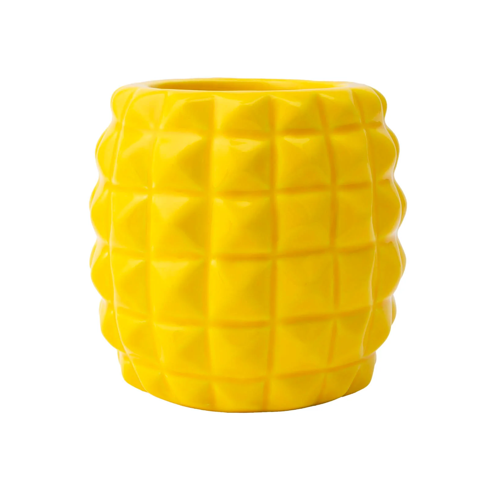 BarConic® Ceramic Pineapple Tiki Mug with Lid - 20oz - Image 3