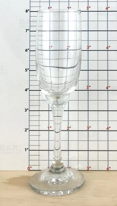 BarConic® Champagne Flute Glass - 6oz - Image 3