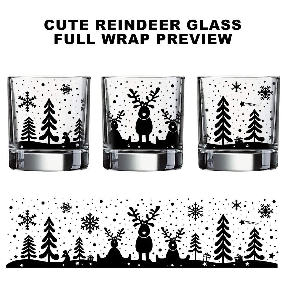 BarConic Christmas Cute Reindeer - Christmas Collection - 10 ounce - Image 3