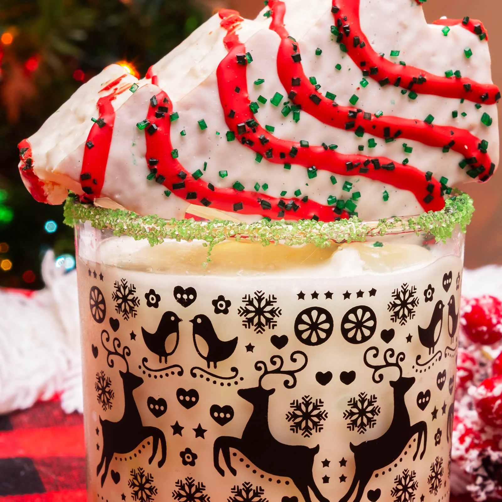 BarConic Christmas Sweater Glass - Christmas Collection - 10 ounce - Image 5